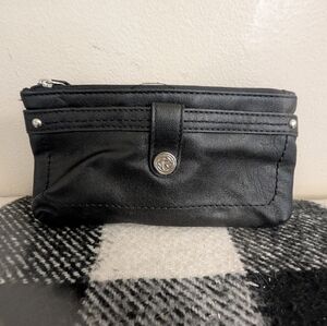 Relic Women's Stylish Black Leather Wallet